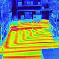 monitoraggio costruzioni termografia impianto pavimento