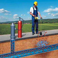 monitoraggio reti idriche ricerca perdita acqua gas tracciante